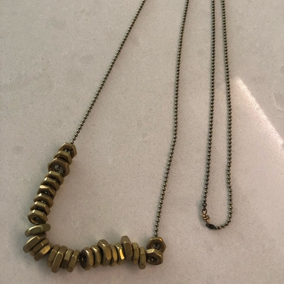 Long Gold Necklace - Picture 3 of 4